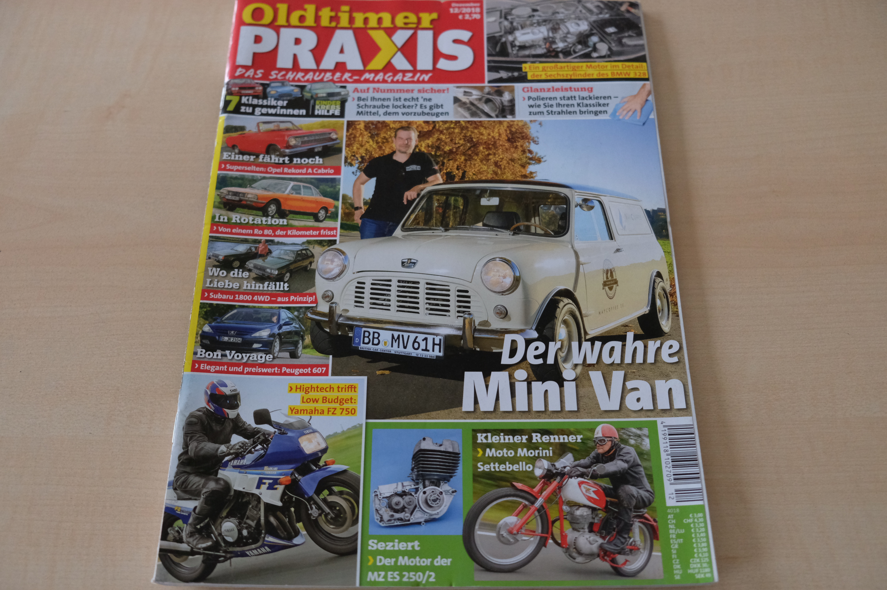 Deckblatt Oldtimer Praxis (12/2018)